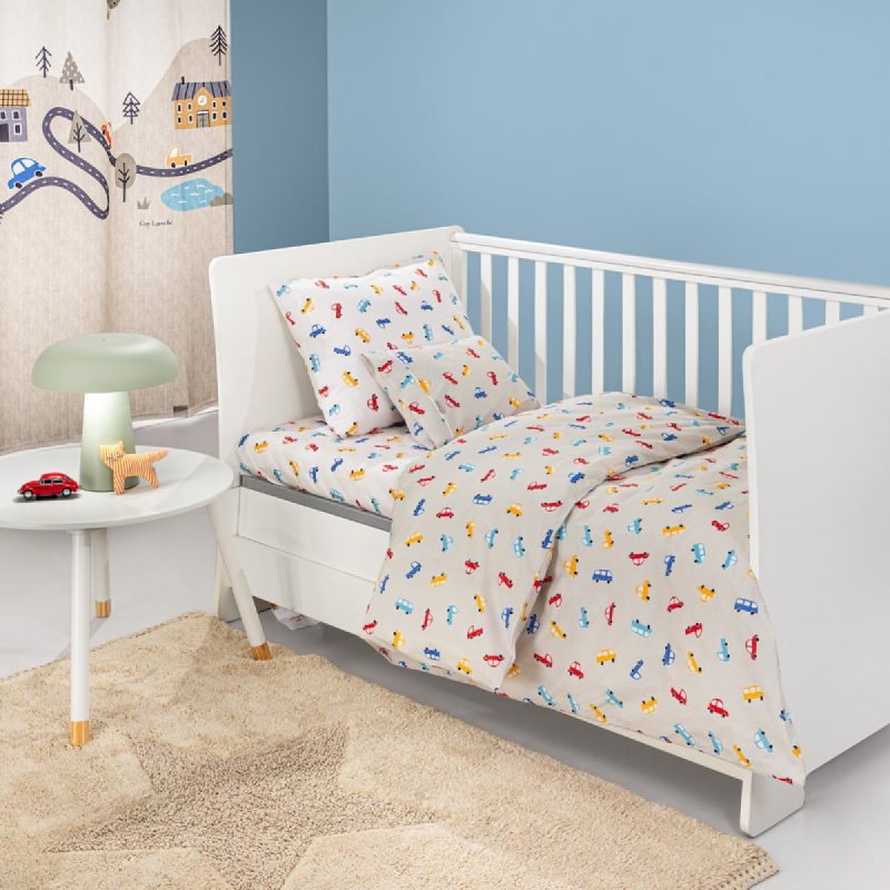 Σεντόνια Κούνιας (Σετ) Guy Laroche Roadtrip Natural