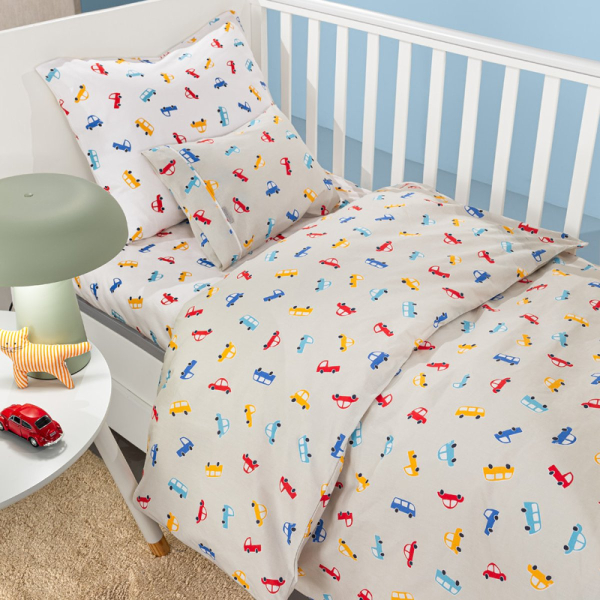 Σεντόνια Κούνιας (Σετ) Guy Laroche Roadtrip Natural