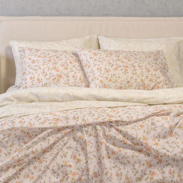 Ζεύγος Μαξιλαροθήκες (50x70) Melinen Ultra Line Amy Beige