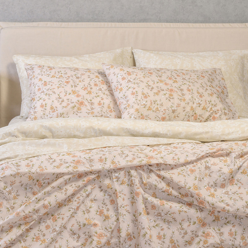 Ζεύγος Μαξιλαροθήκες (50x70) Melinen Ultra Line Amy Beige