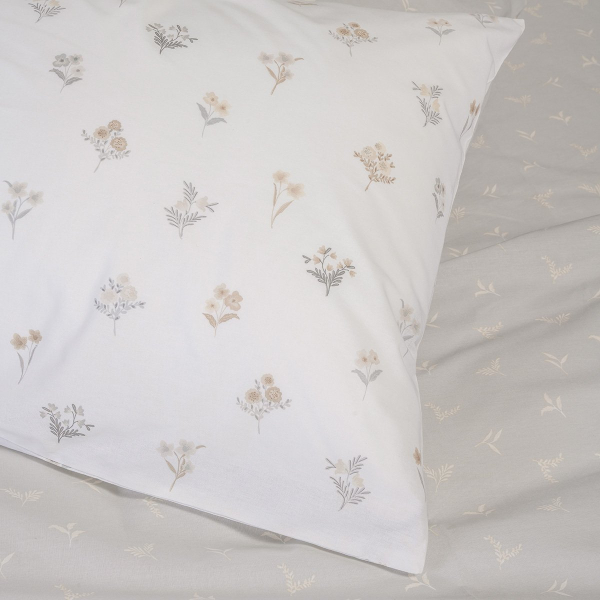 Σεντόνια King Size (Σετ) Melinen Ultra Line Melinen Spring L.Grey