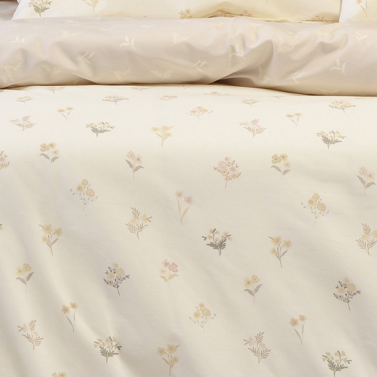 Σεντόνια King Size (Σετ) Melinen Ultra Line Spring Beige με Λαστιχο 180X200+32 Home Λευκά Είδη Κρεβατοκάμαρας Spitishop