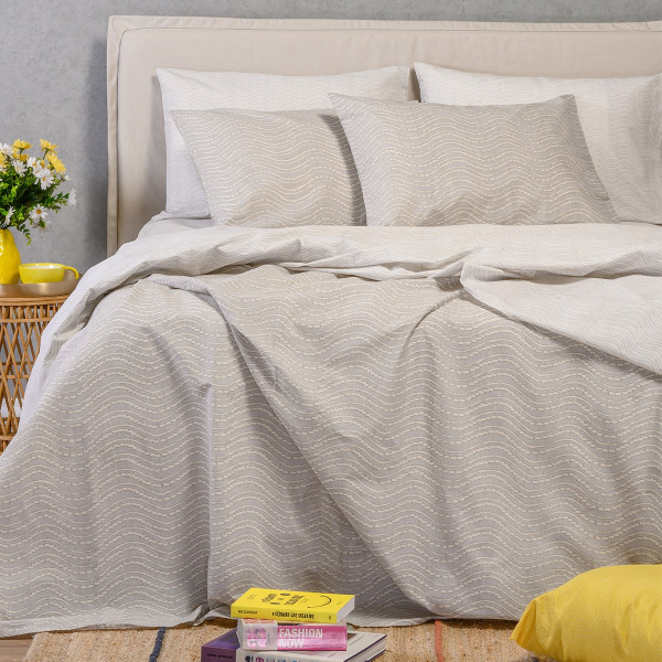 Σεντόνια King Size (Σετ) Melinen Ultra Line Melinen Maverick L.Grey