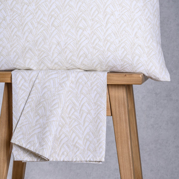 Σεντόνι Ημίδιπλο Με Λάστιχο + Μαξιλαροθήκη (Σετ) Melinen Ultra Line Mini Coral L.Grey