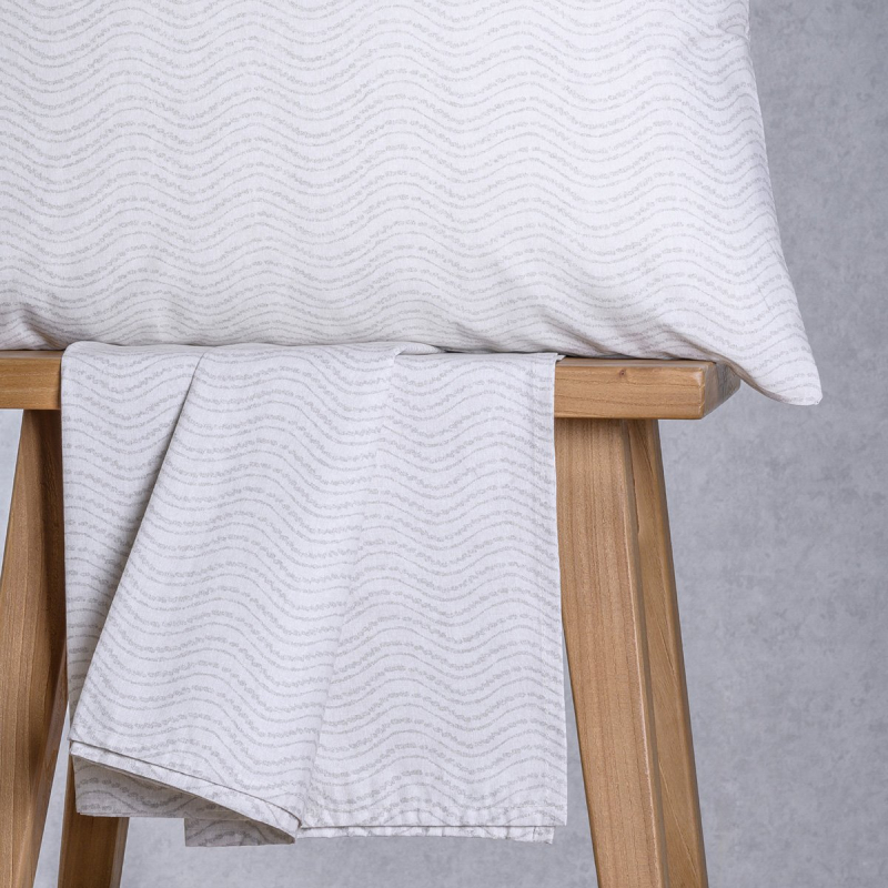 Σεντόνι Υπέρδιπλο Με Λάστιχο + Μαξιλαροθήκη (Σετ) Melinen Ultra Line Mini Maverick L.Grey