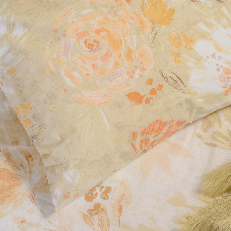 Ζεύγος Μαξιλαροθήκες (50x70) Melinen Casual Line Anabelle Beige