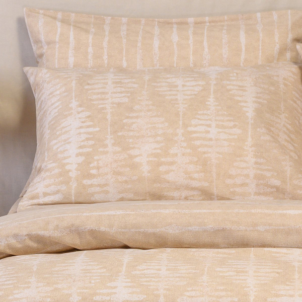 Ζεύγος Μαξιλαροθήκες (50x70) Melinen Casual Line Kai Beige