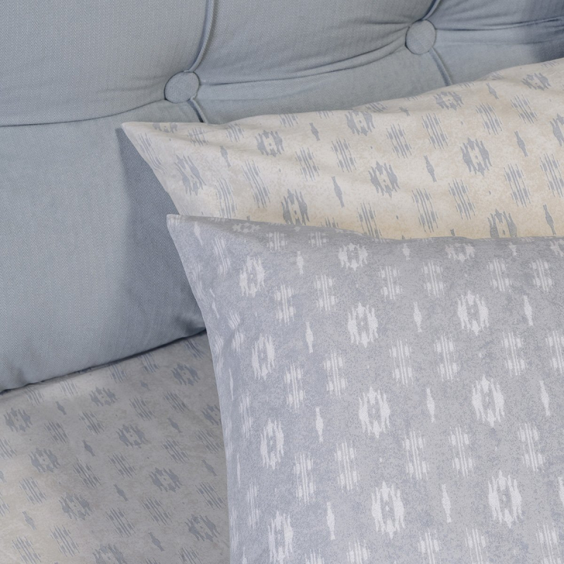 Ζεύγος Μαξιλαροθήκες (50x70) Melinen Casual Line River L.Grey