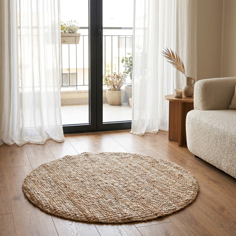 Στρογγυλό Χαλί Καλοκαιρινό (Φ100) Ravelia Sombrero