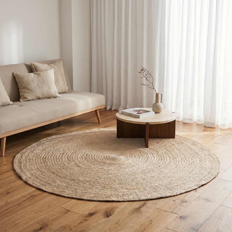 Στρογγυλό Χαλί Καλοκαιρινό (Φ150) Ravelia Suave