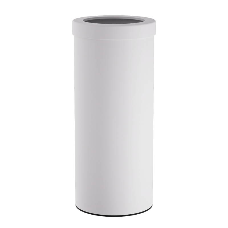 Καλάθι Απλύτων (Φ25x57) Pam & Co 29-2557-033 White Matt