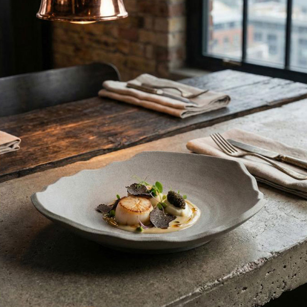 Πιάτο Φαγητού Βαθύ (Φ23.5x5.5) Espiel Rocky NIC815K1