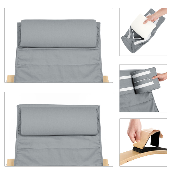 Πολυθρόνα Relax Κουνιστή (67x115x91) Songmics LYY010GZ02