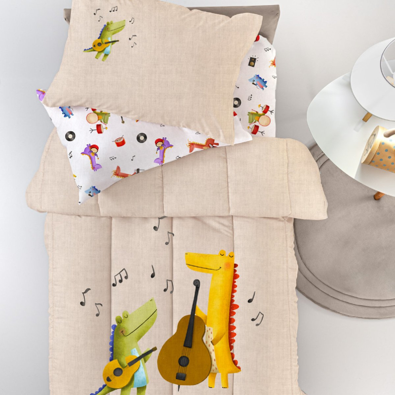 Κουβερλί Μονό (160x230) Guy Laroche Band Natural