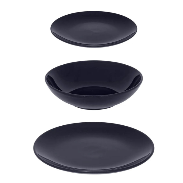 Σετ Πιάτα 18τμχ S-D Colorama Blue 154520I