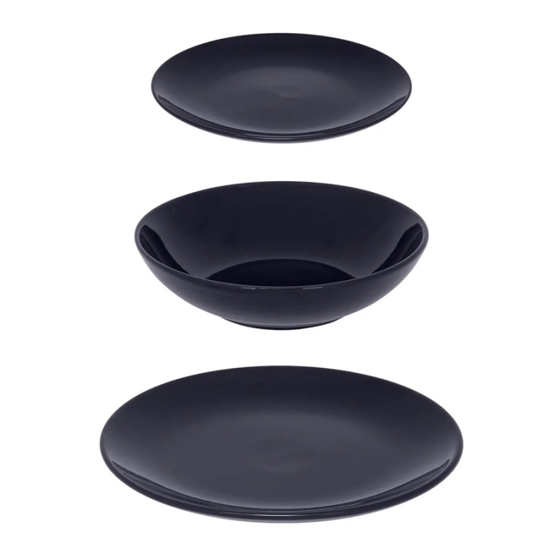 Σετ Πιάτα 18τμχ S-D Colorama Blue 154520I