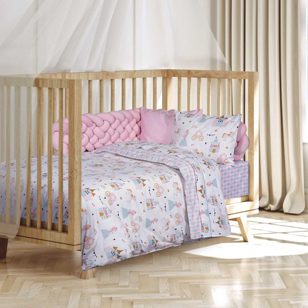 Σεντόνια Κούνιας (Σετ) Greenwich Polo Club Baby 8865