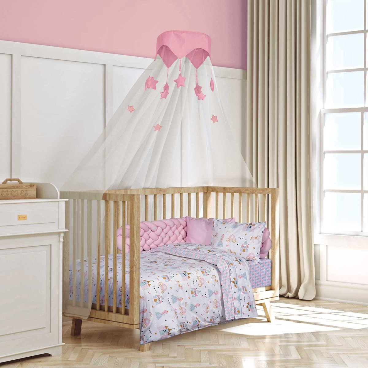 Σεντόνια Κούνιας (Σετ) Greenwich Polo Club Baby 8865 Home Βρεφικά Προίκα Μωρού Spitishop