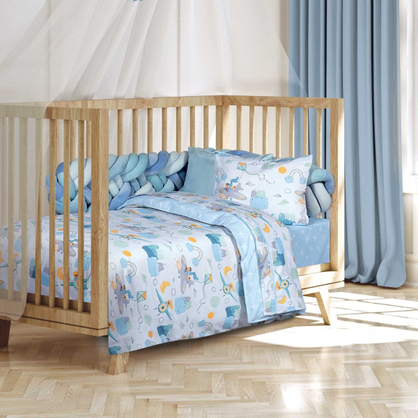 Σεντόνια Κούνιας (Σετ) Greenwich Polo Club Baby 8866