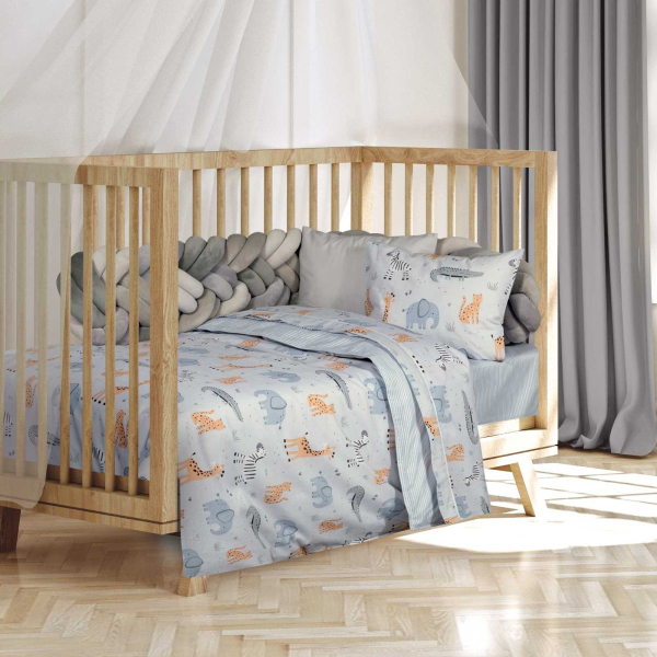 Σεντόνια Κούνιας (Σετ) Greenwich Polo Club Baby 8867