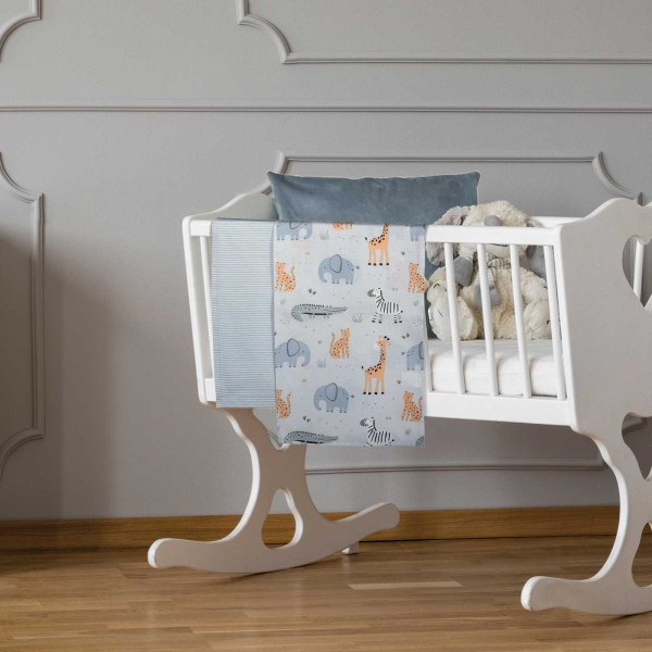 Σεντόνια Λίκνου (Σετ) Greenwich Polo Club Baby 8867