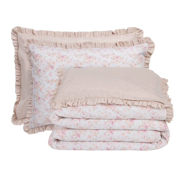 Παπλωματοθήκη Υπέρδιπλη (Σετ 220x240) 2 Όψεων Das Home Daily 3183