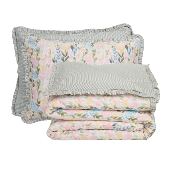 Παπλωματοθήκη Υπέρδιπλη (Σετ 220x240) 2 Όψεων Das Home Daily 3184