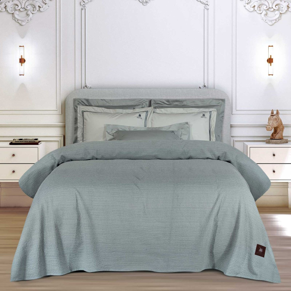 Κουβέρτα Πικέ King Size (240x260) Greenwich Polo Club Essential 4457 Grey