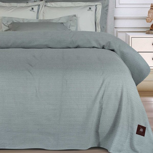 Κουβέρτα Πικέ King Size (240x260) Greenwich Polo Club Essential 4457 Grey