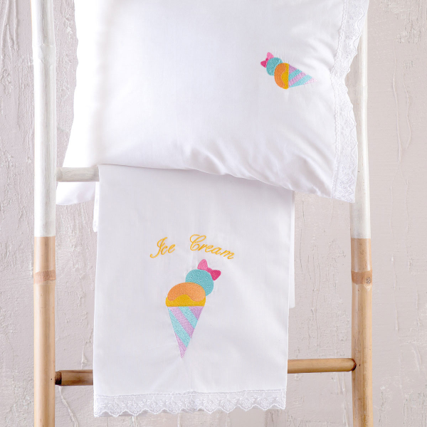 Σεντόνια Κούνιας (Σετ) Rythmos Baby Gelato