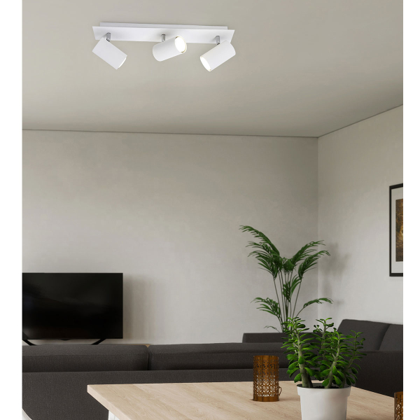 Σποτ Τρίφωτο Trio Lighting Marley White 802400301