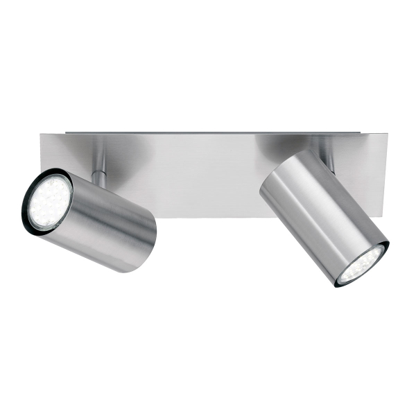 Σποτ Δίφωτο Trio Lighting Marley Silver 802400207