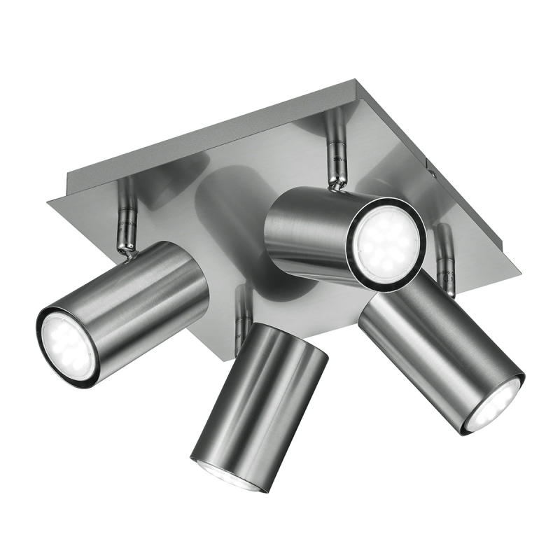 Σποτ Πολύφωτο Trio Lighting Marley Silver 802430407