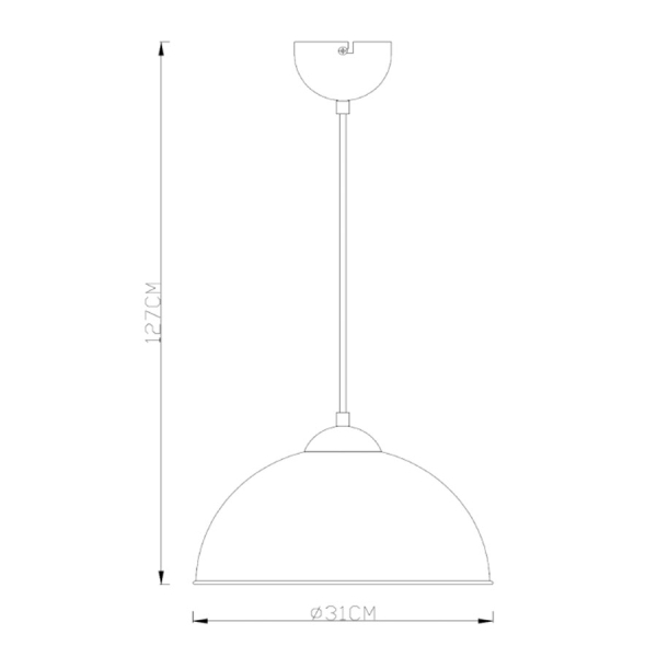 Φωτιστικό Οροφής Μονόφωτο RL Jimmy R30121002