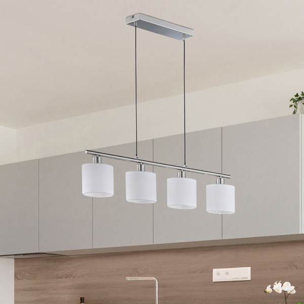 Φωτιστικό Οροφής Πολύφωτο RL Tommy Silver R30334001