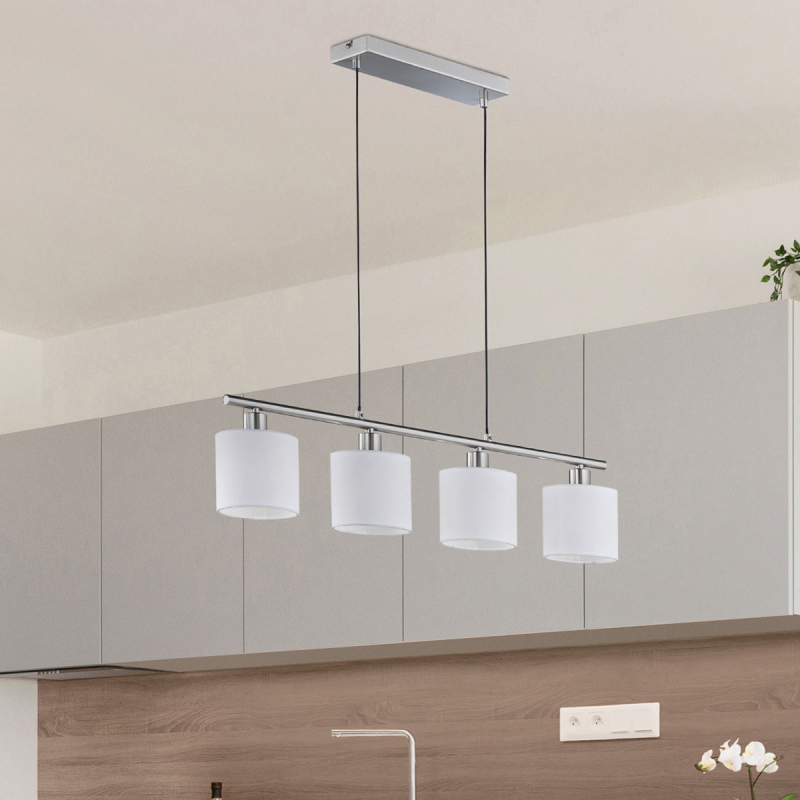 Φωτιστικό Οροφής Πολύφωτο RL Tommy Silver R30334001