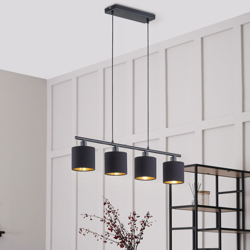 Φωτιστικό Οροφής Πολύφωτο RL Tommy Black R30334079