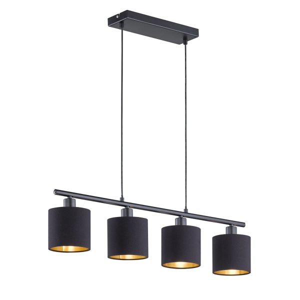 Φωτιστικό Οροφής Πολύφωτο RL Tommy Black R30334079