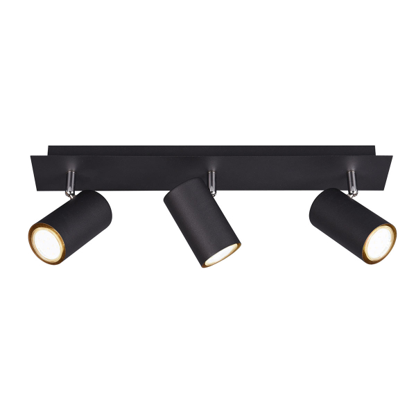 Σποτ Τρίφωτο Trio Lighting Marley Black 802400332