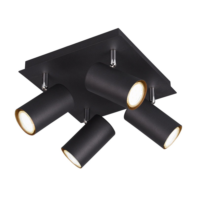 Σποτ Πολύφωτο Trio Lighting Marley Black 802430432