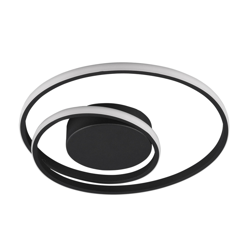 Φωτιστικό Πλαφονιέρα LED Dimmable RL Zibal Black R62911132