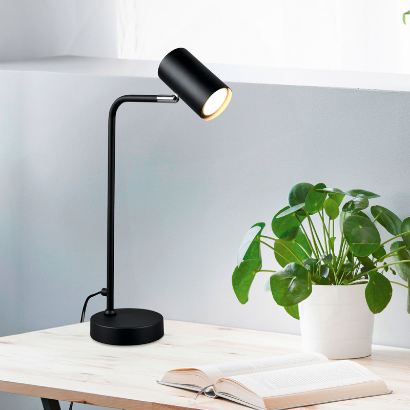 Πορτατίφ Trio Lighting Marley Black 512400132