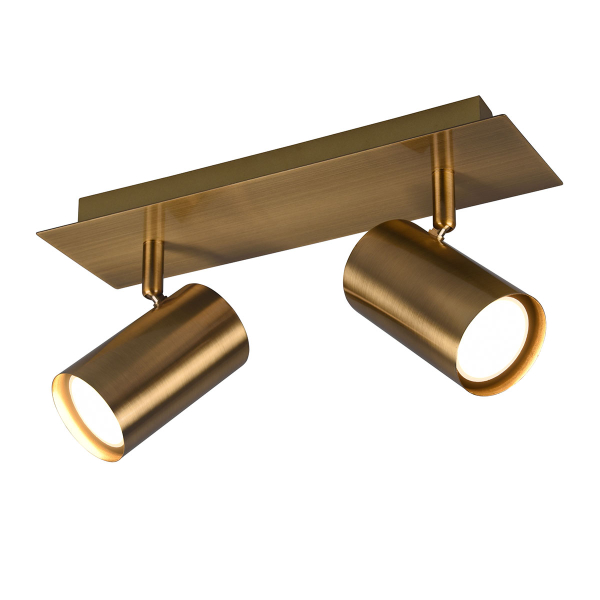 Σποτ Δίφωτο Trio Lighting Marley Gold 802400204