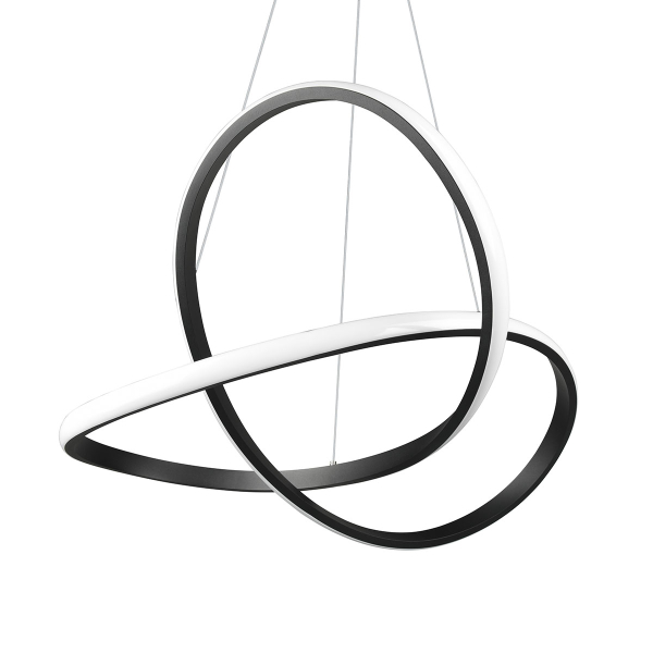 Φωτιστικό Οροφής Μονόφωτο LED Dimmable RL Course Black R32051432