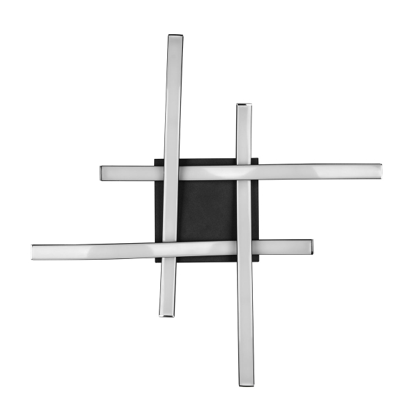 Φωτιστικό Πλαφονιέρα LED RL Route Black R62474432