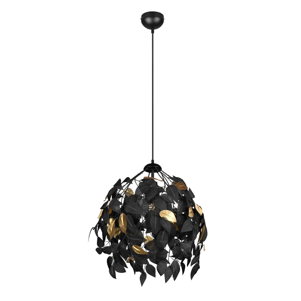 Φωτιστικό Οροφής Μονόφωτο RL Leavey Black R10461932