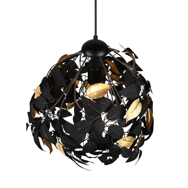 Φωτιστικό Οροφής Μονόφωτο RL Leavey Black R10461932