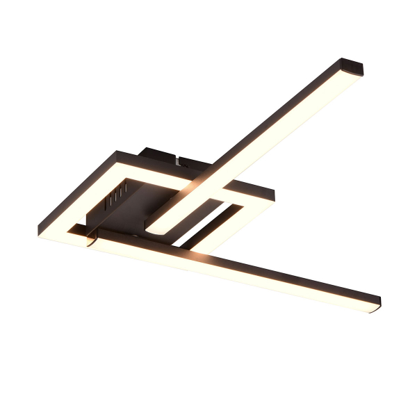 Φωτιστικό Πλαφονιέρα LED RL Viale Black R67303132