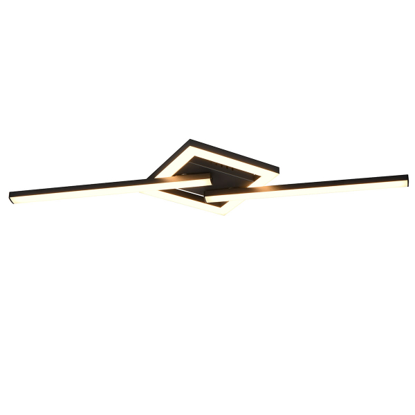 Φωτιστικό Πλαφονιέρα LED RL Viale Black R67303132