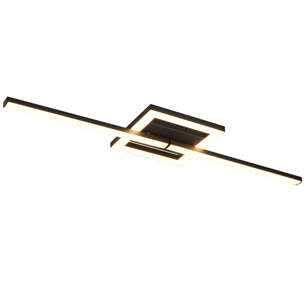 Φωτιστικό Πλαφονιέρα LED RL Viale Black R67303132